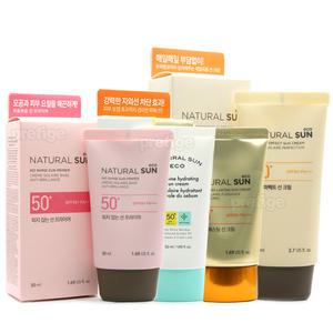 더페이스샵 내추럴선 에코 선크림-퍼펙트/피지/파워