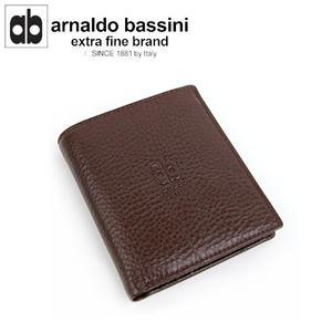 아놀드 바시니(정품100%) 천연소가죽 중지갑 ABAB-N302BR(신권)
