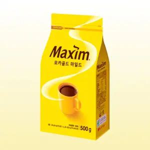 동서 맥심 모카골드 마일드 500g 리필 블랙 커피