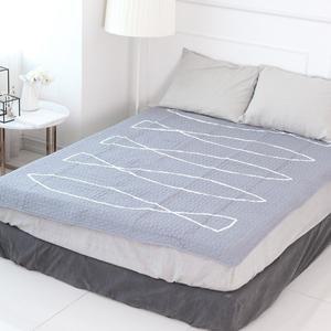 더와이 피쉬 워싱 면 카페트 러그 스프레드 200x230cm