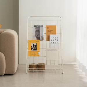 소프시스 크림 매거진랙 5단