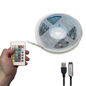 USB LED스트립 RGB 2M 라이트 침실 창문 부착 줄조명