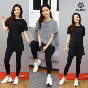 요가복상의 필라테스복 빅사이즈요가복TS33WAB2