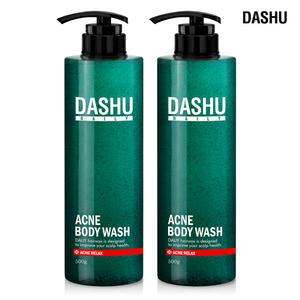 다슈 데일리 아크네 릴렉싱 스크럽 바디워시 500ml 2개