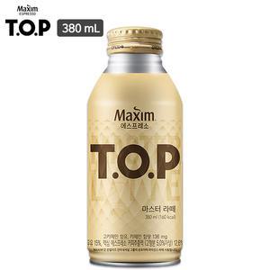 맥심 티오피 380mL 마스터라떼 20캔(1box)/TOP대용량캔커피