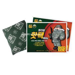 핫타임 핫팩 보온대 20매 160g/손난로 손핫팩 특대형 군용 국산 찜질팩 캠핑 등산