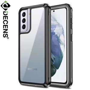 [데켄스]갤럭시 S23 S22 S21 S20 S10 노트10 울트라 플러스 풀커버 하드 투명 범퍼 방탄 핸드폰 휴대폰 ...