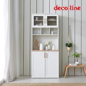 [데코라인]코넬 모다 800S 주방수납장 상부장 세트 DGJ055C