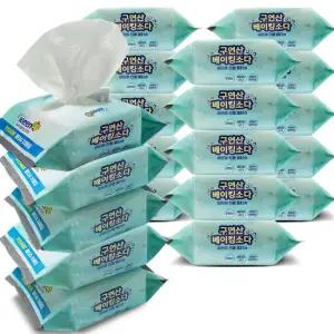 구연산베이킹소다함유 찌든때에 탁월 행주 물티슈20매입x20팩