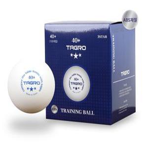 타그로 탁구공 연습구 ABS 40+ (100입)