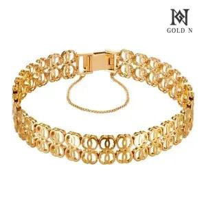 [골드앤] 14K 에스뜨레아 두줄 팔찌 중