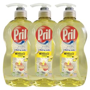 프릴 시크릿오브 베이킹소다 퓨어레몬향 700ml 3개