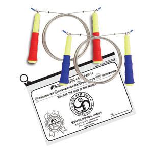 제이제이알 선수용 초고속 와이어 줄넘기(S1) 스피드3