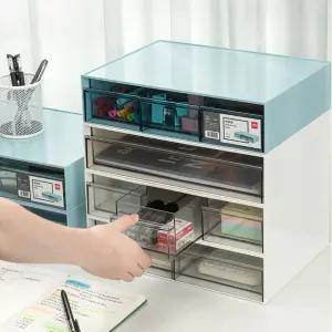 델리 서랍형 데스크 오거나이저 멀티 다용도 정리함 책상정리 수납함