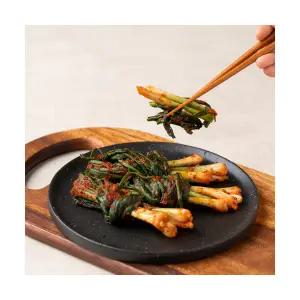 파김치 2kg 보성엔 녹차김치 전라도 보성 쪽파 / 국내산 100% / 당일제조 / HACCP 인증