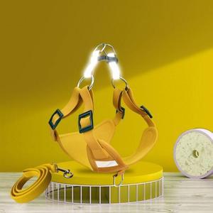 강아지 고양이 외출 앞섬방지 산책 하네스가슴줄 목줄