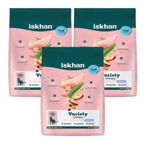 이즈칸 캣 버라이어티 유리너리 5kgX3개