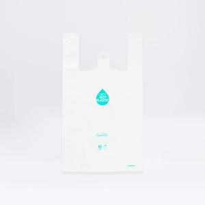 [IG] 생분해 PLA 비닐 봉투 중 베이커리 도시락 샐러드 다용도 포장 소량 100장