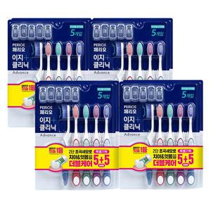 페리오 이지클릭 칫솔 초극세모, 20개