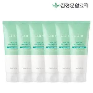 [김정문알로에] 큐어 리알로에 수딩젤 150ml 6개