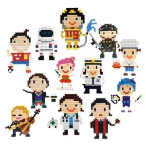 이지피아 이지툭툭블럭 직업 시리즈