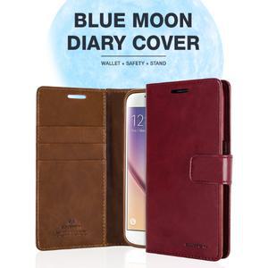 구스페리 갤럭시S22/플러스/울트라 블루문 다이어리 케이스 지폐카드수납 거치기능 자석잠금