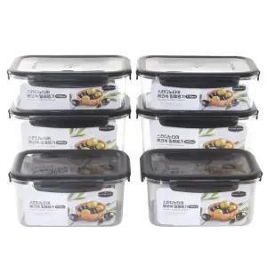 매 방송 인기 [스칸디노티아 대용량구성]밀폐용기 6종