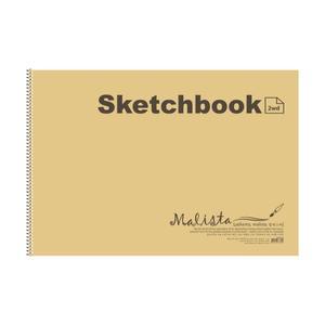 말리스타 황마닐라 켄트지 고급 스케치북 200g 2절 7매 MS200-02