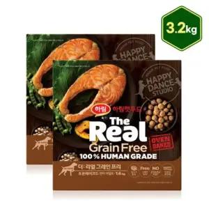 더리얼 그레인프리 오븐베이크드 연어 어덜트 3.2kg