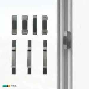 한화 현대 L&C 스트라이커 오토락핸들 샷시손잡이 잠금장치