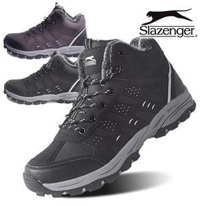 따뜻한 남자 방한화 겨울 기모 털 부츠 트레킹운동화 등산화 작업화 남성 안감털 운동화 신발 W144