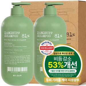 바이아우어 바하솔트 댄드러프 탈모샴푸 1017ml 2개
