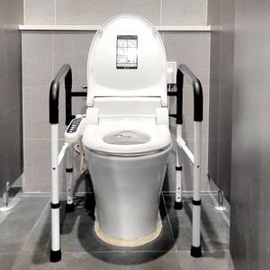 메디코 접히는 화장실안전바 장애인 노인 화장실 변기안전손잡이 블랙