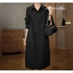 [앳마크]ATMARK (77까지)스퀘어패턴카라원피스_AA41OP018G