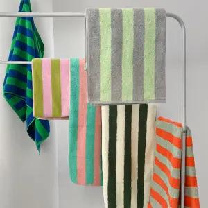 테리스페셜 490g 대형 스트라이프 호텔수건 1장 타올 대형수건