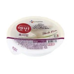 CJ 햇반 흑미밥 210g 24개