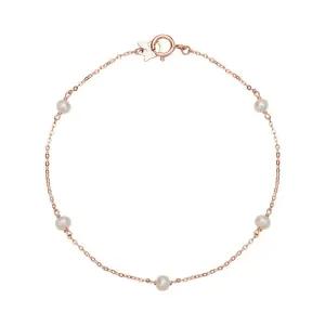 갤러리아 14K 팔찌 체인 금팔찌 티엘 진주