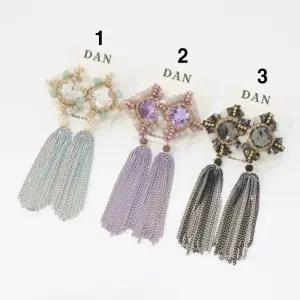 여자 보헤미안 에스닉 태슬 롱드롭 3종택1 귀걸이