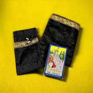[신세계몰]유캔매직 US GAMES 정품 유니버셜 웨이트 타로카드 세트 (타로카드+스프레드천+파우치) 1140999