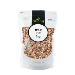 찰수수 (국산) 1kg 지퍼팩포장 박스포장