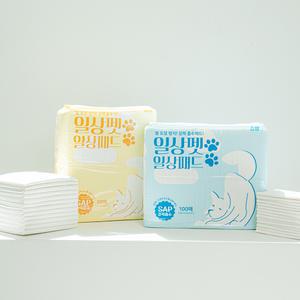 일상펫 프리미엄 배변패드 3+1 중형 대형 높은 흡수율 발도장방지