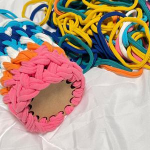 양말목 우드 베이스판 12종 핑거니팅 직조틀 바닥면 공예