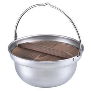 일본 유니프레임 모닥불 전골냄비 야외 캠핑 냄비 26cm