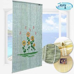 [XBF6I3LM]해바라기자동문발 카키 대 가벼운문발 창문발