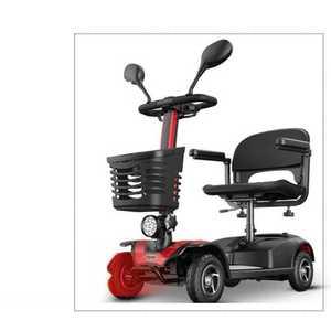 성인용 전동 자전거 노인 4륜 장애인 스쿠터 접이식