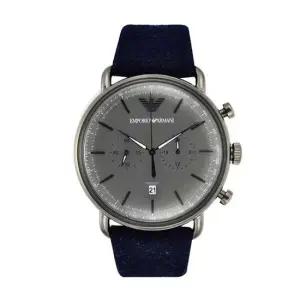 엠포리오 아르마니 엠포리오 아르마니 남성 가죽 손목 시계 AR11144