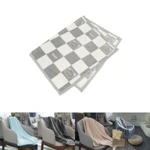 푸근베어 극세사 항공담요(100x150cm) (그레이)/담요/무릎/타월/이불/타올/캠핑/무릅/항공/차박/겨울/덮개