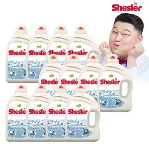 [아토세이프] 5천원 즉시할인 (세제만12개)쉬슬러 센스티브 고농축 액체세제 3.05리터 12개