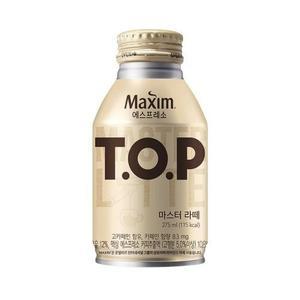 [기타]맥심 티오피 마스터라떼 275ml x 48캔 / TOP 캔커피 커피음료