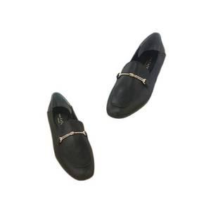 [세라] 여성  소가죽 라운드토  골드장식 로퍼    C22P750   2COLOR